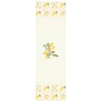 Trilho de Mesa Sarja Impermeável Limão Siciliano 44x150cm Trilho de Mesa Sarja Impermeável Limão Siciliano 44x150cm