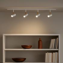 Trilho de Teto Amaya com 1 metro e 4 Spots direcionáveis Trilho de Teto Amaya com 1 metro e 4 Spots direcionáveis