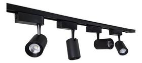 Trilho Eletrificado 1 Metro + 4 Spots 12w Trilho Eletrificado 1 Metro + 4 Spots 12w