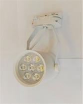 Trilho Eletrificado 1 Metro Com 1 Spot Super Led 7w Bivolt