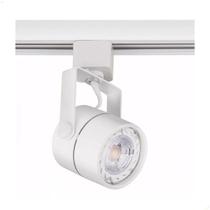 Trilho Eletrificado 1,5m + 6 Spots Gu10 Dicroica S/lamp