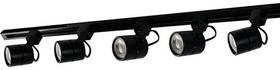 Trilho Eletrificado 1,5m + 6 Spots Gu10 Dicroica S/lamp