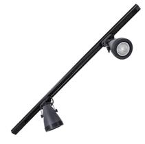 Trilho Eletrificado 1m+ 3 Spot Preto+ 3 LED Par20 Branco Quente St335 Trilho Eletrificado 1m+ 3 Spot Preto+ 3 LED Par20 Branco Quente St335