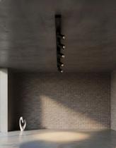 Trilho Eletrificado 1m + 5 Spots 7w Led Minimalista Bivolt Trilho Eletrificado 1m + 5 Spots 7w Led Minimalista Bivolt