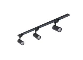 Trilho Eletrificado 1m Com Kit 3 Spots 3000k 10w - Ebuled Trilho Eletrificado 1m Com Kit 3 Spots 3000k 10w - Ebuled