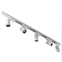 Trilho Eletrificado 2m + 5 Spot Led 7w 3000k Bivolt Branco Trilho Eletrificado 2m + 5 Spot Led 7w 3000k Bivolt Branco