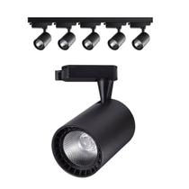 Trilho Eletrificado 2m + 6 Spot Led 20w 3000k Bivolt Preto Trilho Eletrificado 2m + 6 Spot Led 20w 3000k Bivolt Preto