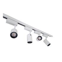 Trilho Eletrificado 3m + 7 Spot Led 7w 3000k Bivolt Branco