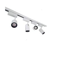 Trilho Eletrificado 4m + 7 Spot Led 7w 4000k Bivolt Branco