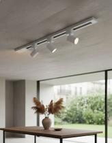 Trilho Eletrificado 50cm + 3 Spots 20w Led Minimalista Biv Trilho Eletrificado 50cm + 3 Spots 20w Led Minimalista Biv