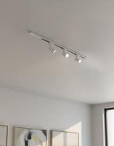 Trilho Eletrificado 50cm 3 Spots 7w LED Minimalista Moderno Sofisticado Decorativo Para Comercio Loja Casa Luz Direcionada Quadro Vaso Cozinha Sala Trilho Eletrificado 50cm 3 Spots 7w LED Minimalista Moderno Sofisticado Decorativo Para Comercio Loja Casa Luz Direcionada Quadro Vaso Cozinha Sala