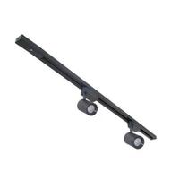 Trilho Eletrificado 60cm + 2 Spot Led 7w 3000k Bivolt Preto Trilho Eletrificado 60cm + 2 Spot Led 7w 3000k Bivolt Preto