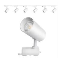 Trilho Eletrificado Com 6 Spot Led 2 Metros Branco 7W 6500K