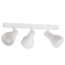 Trilho Eletrificado E27 LED Comum Emenda Conector 3 Spots