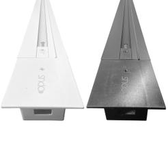 Trilho Eletrificado Embutir 2 metro preto ou branco Trilho Eletrificado Embutir 2 metro preto ou branco