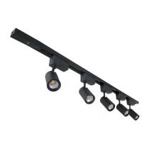 Trilho Eletrificado para Spot Led Preto 100cm Trilho Eletrificado para Spot Led Preto 100cm