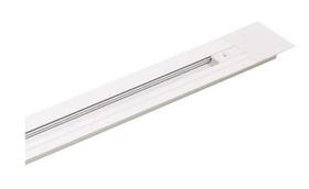 Trilho embutir branco 1m