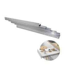 Trilho Extensível Em Alumínio Natural 400 X 1570 Mm 2 Peças