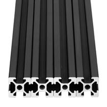 Trilho linear de extrusão de alumínio 400mm para impressora 3D e CNC