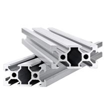 Trilho linear de extrusão de alumínio 600mm para impressora 3D de 2 unidades