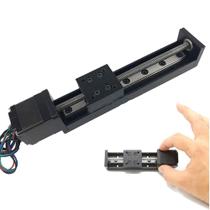 Trilho Linear TOAUTO com Curso de 100mm e Motor de Passo NEMA 11 Trilho Linear TOAUTO com Curso de 100mm e Motor de Passo NEMA 11