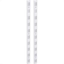Trilho Prateleira Multivisao Aco Duplo Branco 1,0M Td-100 Trilho Prateleira Multivisao Aco Duplo Branco 1,0M Td-100