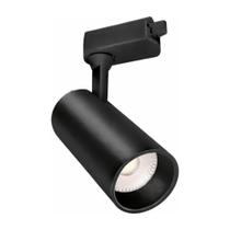 Trilho Spot Tube Preto 10W 3000K Amarelo Lumanti