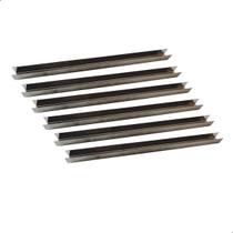 Trilho Suporte Para Churrasqueira Perfil U 40cm Kit 6 Peças Pantheon Inox