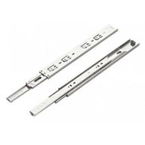 Trilho Telescópica Mini Light 25cm Corrediça Pra Gaveta 3 Pç