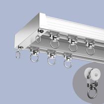 Trilhos de cortina TIPIACE Double Bonded Heavy Luxury Nano Silence Trilhos de cortina TIPIACE Double Bonded Heavy Luxury Nano Silence