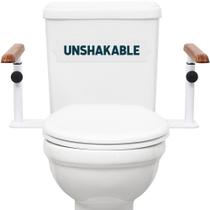 Trilhos de segurança de banheiro Lunderg para idosos, suporte de 300 libras