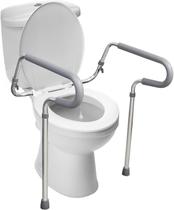 Trilhos de segurança sanitários HealthSmart com capacidade ajustável de 300 libras Trilhos de segurança sanitários HealthSmart com capacidade ajustável de 300 libras