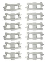 Trilhos de trem Blocos de construção Aliris Curved 6 trilhos + 6 retos