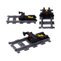 Trilhos De Trem DIY Para Crianças, Flexíveis, Em Forma De Garfo, Retos E Curvos, Blocos De