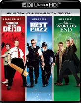 Trilogia Blu-ray Shaun of the Dead/Hot Fuzz/O Fim do Mundo Trilogia Blu-ray Shaun of the Dead/Hot Fuzz/O Fim do Mundo