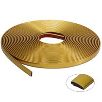 Trim Peel and Stick Trim JSIWOTH 8 m em ouro fosco à prova d'água Trim Peel and Stick Trim JSIWOTH 8 m em ouro fosco à prova d'água