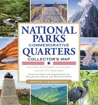 Trimestres comemorativos dos parques nacionais do Collector's Map 2010-2021