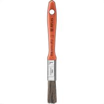 Trincha Atlas 395 X 1/2'' Laranja 395/1 - Kit C/12
