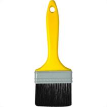 Trincha Compel 816 2.1/2 Amarela - Kit C/12 Unidades