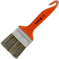 Trincha Média 695 Cerda Gris Cabo Anzol 2.1/2"" - 60695010 - PINCÉIS TIGRE