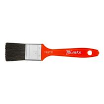 Trincha/pincel 1 1/2, para tintas esmalte e oleo, cerdas pretas, cabo de plastico, 1pc // mtx Trincha/pincel 1 1/2, para tintas esmalte e oleo, cerdas pretas, cabo de plastico, 1pc // mtx