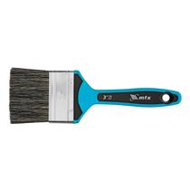 Trincha/pincel 3, para tintas latex e acrilicas, cerdas mistas, cabo 2 componentes, 1pc // mtx