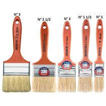 Trincha Pincel Atlas Para Pintura Madeira Ferro Kit 5 Peças Trincha Pincel Atlas Para Pintura Madeira Ferro Kit 5 Peças