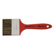 Trincha pincel media gris cabo vermelho - 3" 302007 - roma