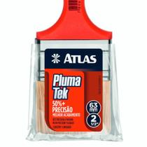 Trincha Pluma Tek Atlas Cerdas Brancas 2.1/2" Trincha Pluma Tek Atlas Cerdas Brancas 2.1/2"