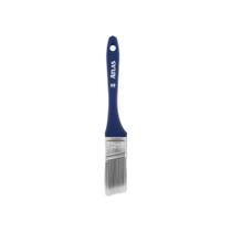 Trincha Plumatek para Pintura Angular, Tamanho 11/2", Cor Azul, Atlas. Trincha Plumatek para Pintura Angular, Tamanho 11/2", Cor Azul, Atlas.