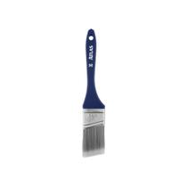 Trincha Plumatek para Pintura Angular, Tamanho 2", Cor Azul, Atlas. Trincha Plumatek para Pintura Angular, Tamanho 2", Cor Azul, Atlas.