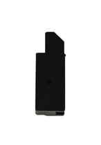 Trinco basculante WRS 5,7 cm preto para mão esquerda Trinco basculante WRS 5,7 cm preto para mão esquerda