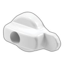 Trinco branco para porta de tela de varanda Andersen com dobradiça Trinco branco para porta de tela de varanda Andersen com dobradiça