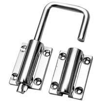 Trinco De Alumínio Para Porta Camarão - Cromado